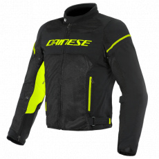 Moto bunda DAINESE AIR FRAME D1 TEX černo/fluo žlutá