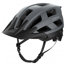cyklo přilba s headsetem M1, SENA (matná šedá) cyklo přilba s headsetem M1, SENA (matná šedá)