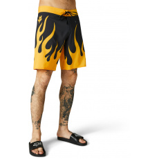 Pánské plavky Fox Supr Trik 19" Boardshort Black Pánské plavky Fox Supr Trik 19" Boardshort Black