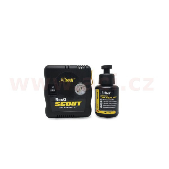 AIRMAN ResQ Scout VO poloautomatická opravná sada pneu MOTO 100 ml