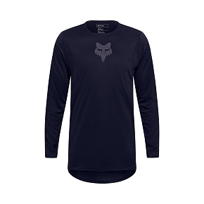 Pánský MX dres Fox Flexair Blackout Jersey Black Pánský MX dres Fox Flexair Blackout Jersey Black
