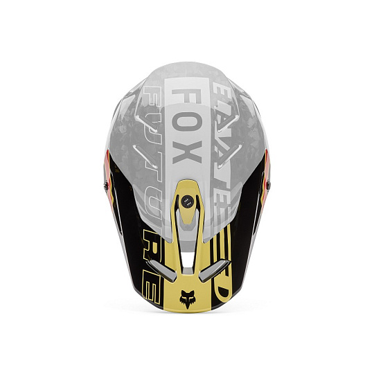 Náhradní kšilt Fox V3 Rs Helmet Visor - Inning  Black