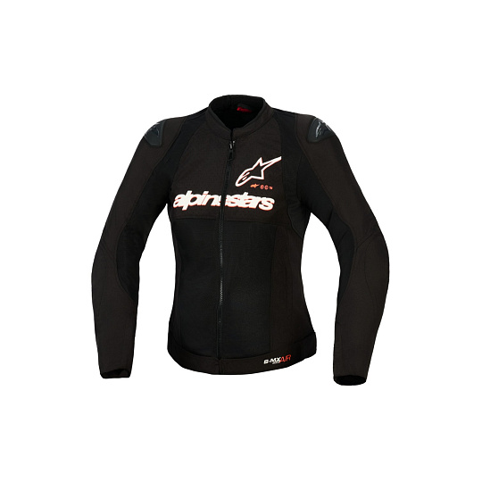 bunda STELLA SMX AIR, ALPINESTARS (černá/bílá/červená fluo) 2026 bunda STELLA SMX AIR, ALPINESTARS (černá/bílá/červená fluo) 2026