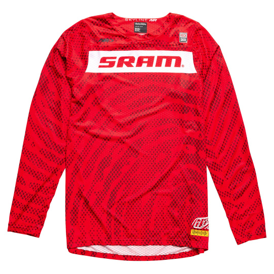 TLD DRES S DLOUHÝM RUKÁVEM SKYLINE AIR SRAM ROOTS FIERY RED (34549800)