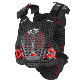 chránič hrudi A-5 PLASMA, ALPINESTARS (černá/červená/bílá) 2027 chránič hrudi A-5 PLASMA, ALPINESTARS (černá/červená/bílá) 2027