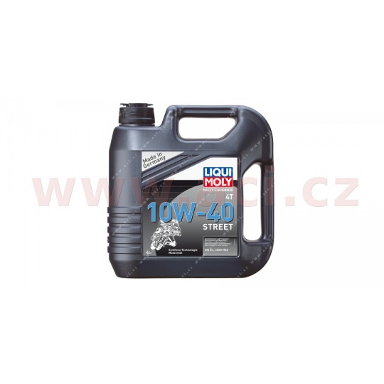 LIQUI MOLY Motorbike 4T 10W40 Street, polosyntetický motorový olej 4 l