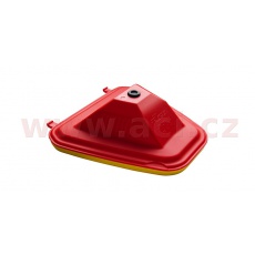 vrchní kryt vzduchového filtru Yamaha, RTECH (červeno-žlutý)