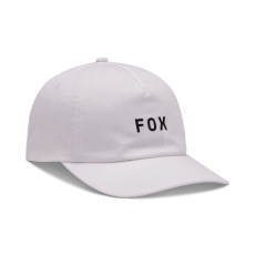 Dámská kšiltovka Fox W Wordmark Adjustable Hat  White