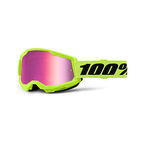 STRATA 2 JUNIOR, neon Žluté, růžové plexi