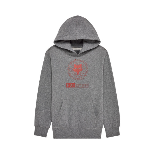 Dětská mikina Fox Yth Kairos Fleece Po  Heather Graphite