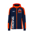 mikina s kapucí TEAM, KTM RED BULL (modrá,oranžová)