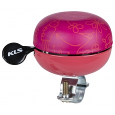 KELLYS Cyklistický Zvonek Bell 60 Doodles pink KELLYS Cyklistický Zvonek Bell 60 Doodles pink
