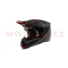 přilba SUPERTECH S-M10 2020 limitovaná edice SX SAN DIEGO, ALPINESTARS (černá matná/šedá/červená) přilba SUPERTECH S-M10 2020 limitovaná edice SX SAN DIEGO, ALPINESTARS (černá matná/šedá/červená)