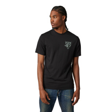 Pánské triko Fox Torrero Ss Tech Tee Black Pánské triko Fox Torrero Ss Tech Tee Black