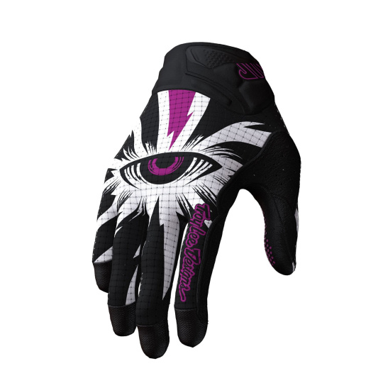 TLD DĚTSKÉ RUKAVICE YOUTH AIR CYCLOPS BLACK / FUCHSIA (44770201)