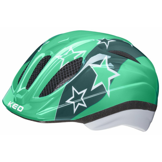 přilba KED Meggy II Trend S/M green stars 49-53 cm