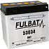 baterie 12V, 53034, 30Ah, 300A, levá, konvenční 186x130x171, FULBAT (vč. balení elektrolytu)