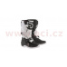 boty TECH 7 S, ALPINESTARS, dětské (černá/bílá) 2025