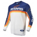 dres FLUID SPEED, ALPINESTARS (tmavá modrá/bílá/oranžová) 2022