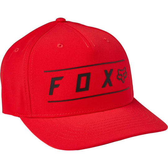 Pánská kšiltovka Fox Pinnacle Tech Flexfit  Flame Red