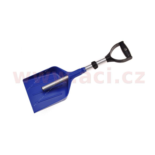 Skládací lopata na sníh - plast + duralová násada, vyrobeno ve Francii