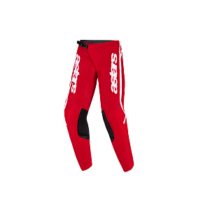 kalhoty FLUID APEX YOUTH, ALPINESTARS, dětské (červená/bílá) 2026