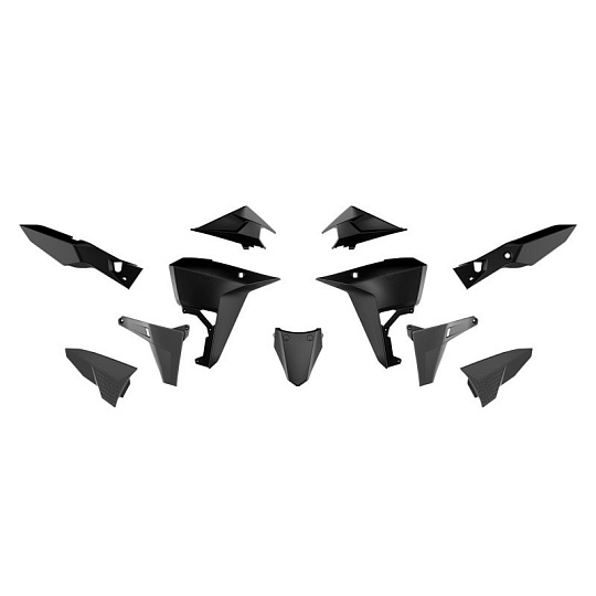 sada plastů KOVE, RTECH (černá)