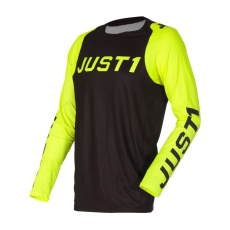 Dres JUST1 J-FLEX ADRENALINE černo/fluo žlutý Dres JUST1 J-FLEX ADRENALINE černo/fluo žlutý
