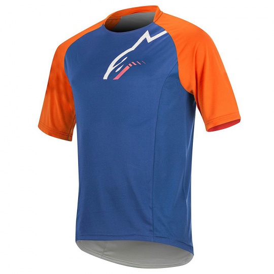 Alpinestars Trailstar S/S dres Royal Blue/Bright Orange