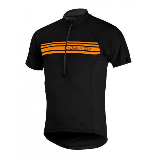 Alpinestars Lunar SS Jersey dres Black Spicy Orange - vel. L