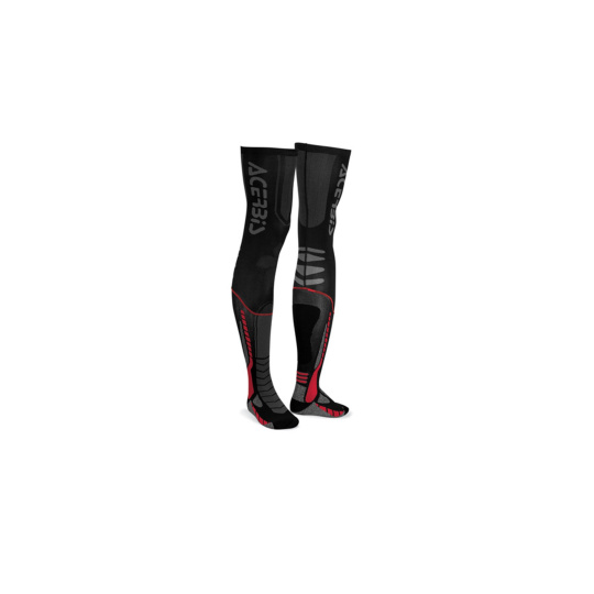 ACERBIS nadkolenky X LEG PRO černá/červená