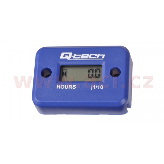 měřič motohodin, Q-TECH (modrý)