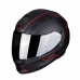 Moto přilba SCORPION EXO-510 AIR FRAME matná černo/červená