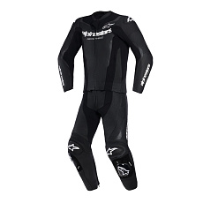 dvoudílná kombinéza GP FORCE V2, ALPINESTARS (černá/bílá) 2026