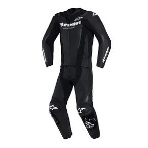 dvoudílná kombinéza GP FORCE V2, ALPINESTARS (černá/bílá) 2027
