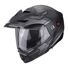 Moto přilba SCORPION ADX-2 CARRERA matná černo/stříbrná Moto přilba SCORPION ADX-2 CARRERA matná černo/stříbrná