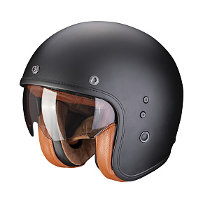 Moto přilba SCORPION BELFAST EVO LUXE matná černá Moto přilba SCORPION BELFAST EVO LUXE matná černá