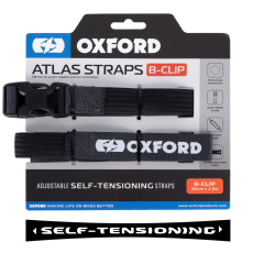 zavazadlové popruhy Atlas B-Clip, 2 ks, OXFORD (šedá, 26mm x 2m) zavazadlové popruhy Atlas B-Clip, 2 ks, OXFORD (šedá, 26mm x 2m)