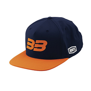 kšiltovka 100% - BB33 Snapback modrá/oranžová (vel. UNI) kšiltovka 100% - BB33 Snapback modrá/oranžová (vel. UNI)