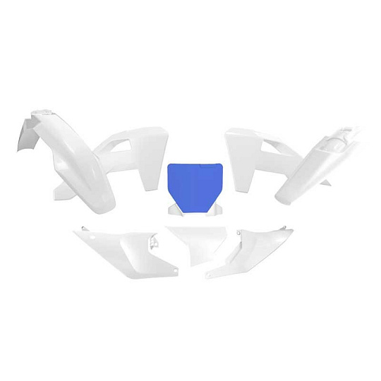 sada plastů HUSQVARNA, RTECH (bílo-modrá, 6 dílů)