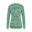Dámský cyklo dres Fox W Ranger Tru Dri Ls Jersey  Pine