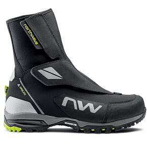 Zateplené cyklistické tretry Northwave Himalaya Black Zateplené cyklistické tretry Northwave Himalaya Black