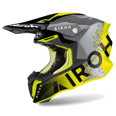 přilba TWIST 2.0 Bit, AIROH (žlutá) 2023 přilba TWIST 2.0 Bit, AIROH (žlutá) 2023