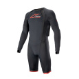 vnější vrstva airbagové vesty TECH-AIR®10, ALPINESTARS (černá/červená/šedá, standardní provedení s krátkými nohavicemi)