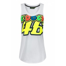 Dámské tílko Valentino Rossi VR46 DOCTOR bílé 307106 Dámské tílko Valentino Rossi VR46 DOCTOR bílé 307106