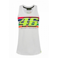 Dámské tílko Valentino Rossi VR46 STRIPES bílé 352606 Dámské tílko Valentino Rossi VR46 STRIPES bílé 352606