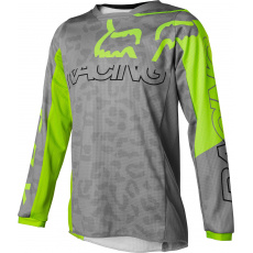 Dětský dres Fox Yth Girls Skew 180 Jersey Steel Grey Dětský dres Fox Yth Girls Skew 180 Jersey Steel Grey