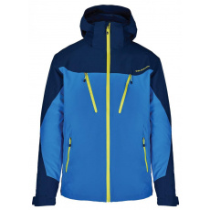 lyžařská bunda BLIZZARD Mens Ski Jacket Stelvio, bright blue/dark blue/neon green