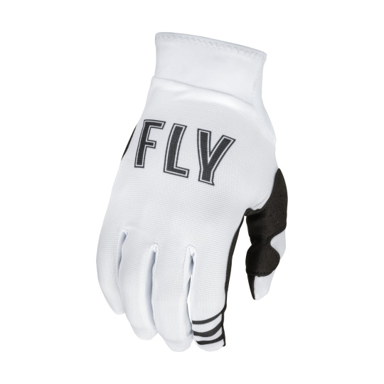 rukavice PRO LITE, FLY RACING - USA 2023 (bílá)