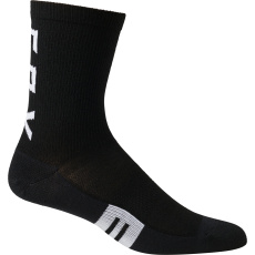 Cyklo ponožky Fox 6" Flexair Merino Sock Black Cyklo ponožky Fox 6" Flexair Merino Sock Black